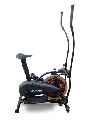 SOB-11000 2-in-1 Orbitrek Elliptical Cross Trainer Exercise Cycle - Ideal Cardio Workout Machine/Bike for Home with LCD Display, Adjustable Resistance, Seat adjustment, 7 kg Flywheel - pzsku/ZEA871D82BC7D828E35B5Z/45/_/1707980379/e567ec8c-7c11-46ca-9250-948b23f58337