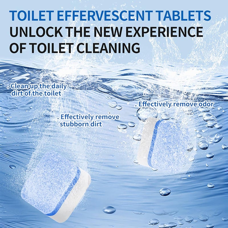 KASTWAVE Automatic Toilet Cleaner Tablets 12 Pack, Long Lasting Toilet Bowl Cleaning Tablets for Bathroom, Toilets Tank Freshener and Deodorizer - Image 4