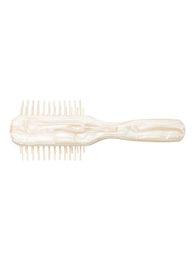 Ibiza Hair Detangling Brush with Wooden Pins (Pearl WP7) | Stimulates Scalp & Reduces Drying Time | Ideal for All Hair Types - Image 5