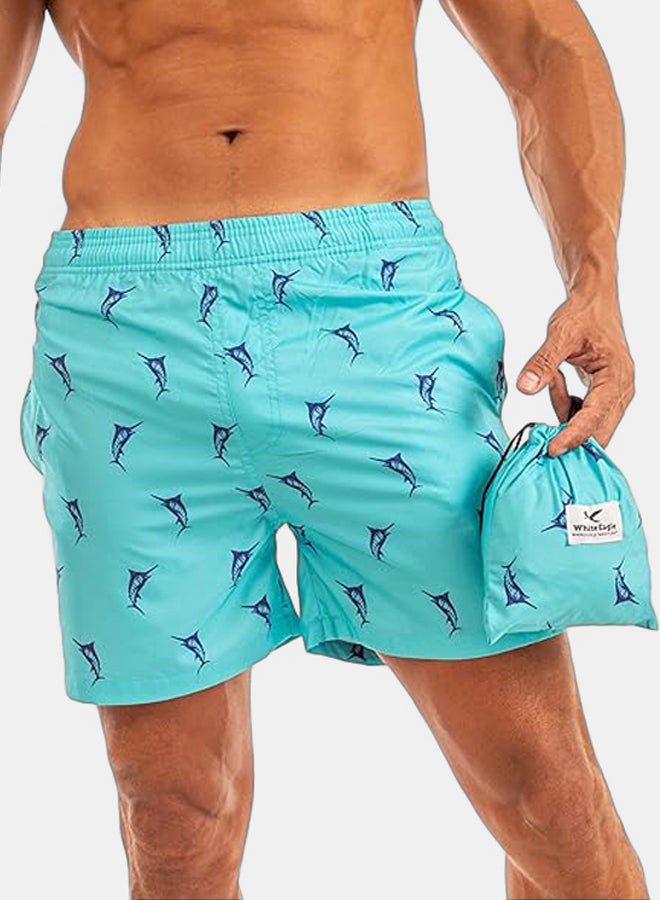 White Eagle Men's Swim Shorts & Matching Bag by White Eagle - Image 1