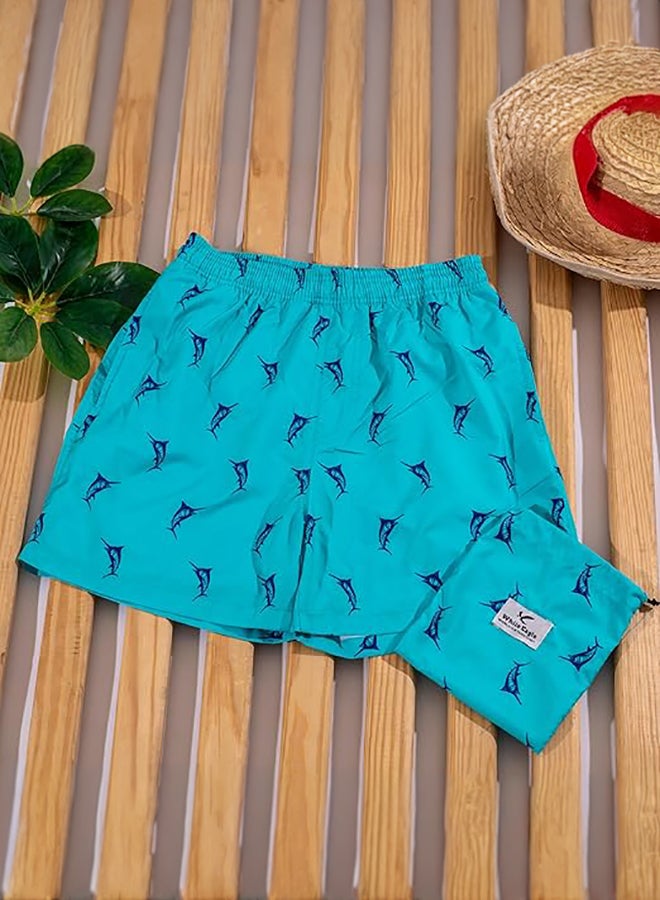 White Eagle Men's Swim Shorts & Matching Bag by White Eagle - Image 3