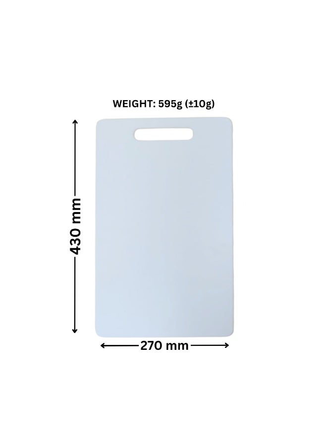 إس إن إتش لوح تقطيع وتقطيع متين بمقبض - لوح مطبخ مانع للانزلاق للحوم والخضروات والفواكه والجبن والبيتزا والعجين - Image 1