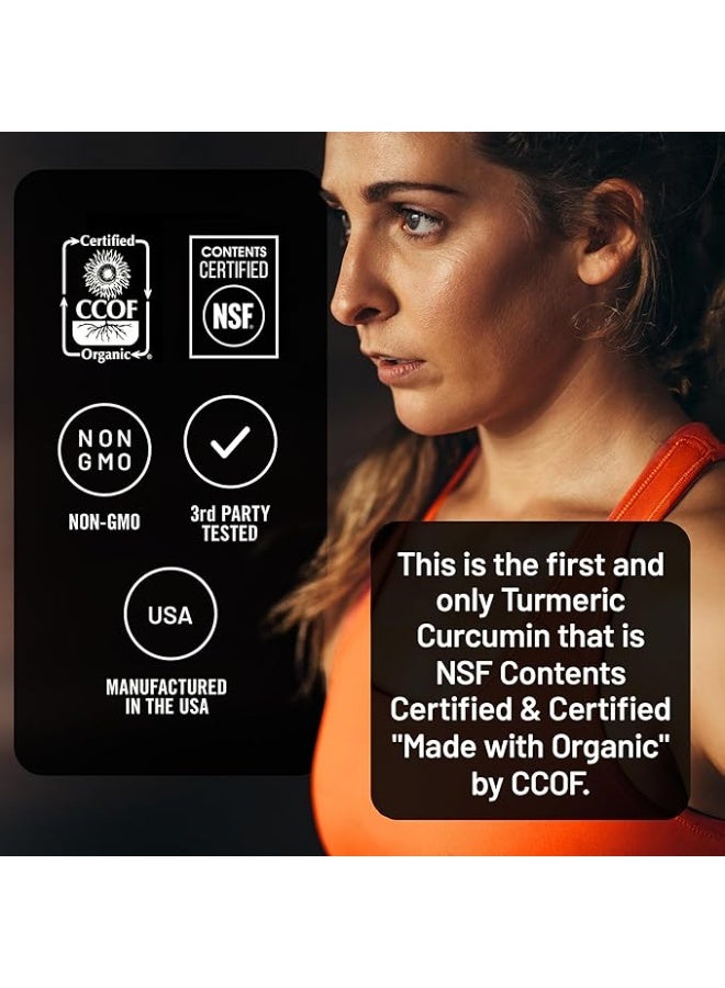 NatureWise Curcumin Turmeric 2250mg | 95% Curcuminoids & BioPerine Black Pepper Extract | Advanced Absorption for Cardiovascular Health Joint Support | Gluten Free Non-GMO [1 Month Supply - 90 Count] - Image 2