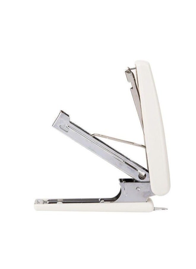 Deli Desktop Portable Stapler White  - Image 4