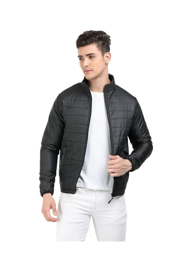 Scott International - Scott International Winter Jacket for Men Bomber Jacket Mens Nylon Quilted standard length Puffer Jacket Full Sleeve Mens Jacket Monsoon Jackets for Men All Weather Jacket for Men - Image 1
