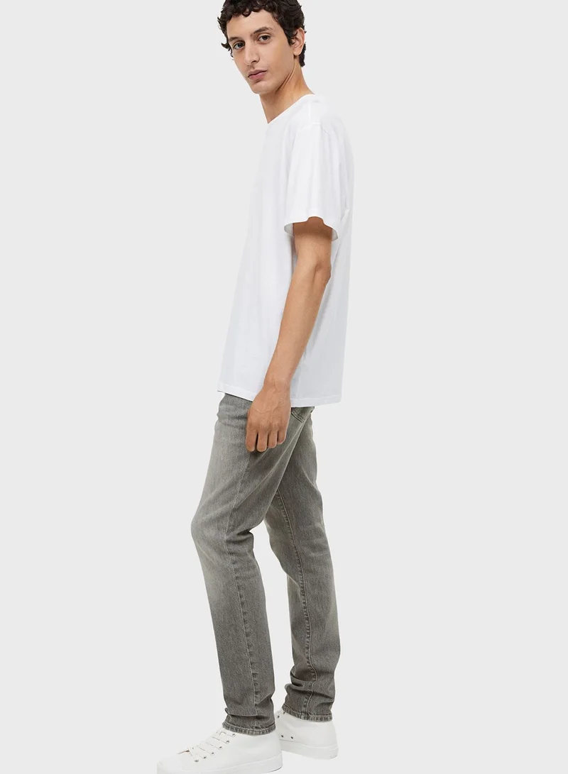 H&M Light Wash Skinny Fit Jeans