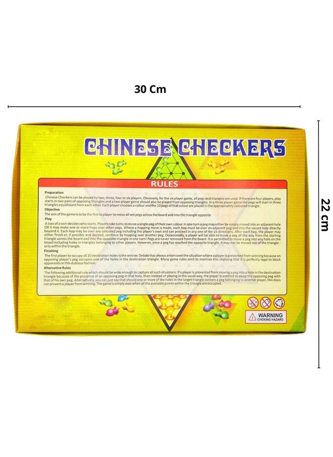 Kids Mandi Kids Mandi Chinese Checkers Board Game | Classic Strategy Game | Brain Games for Kids Above 5 Years | Travel Games for Family, Indoor & Outdoor Fun - 2 to 6 Players  - Image 4