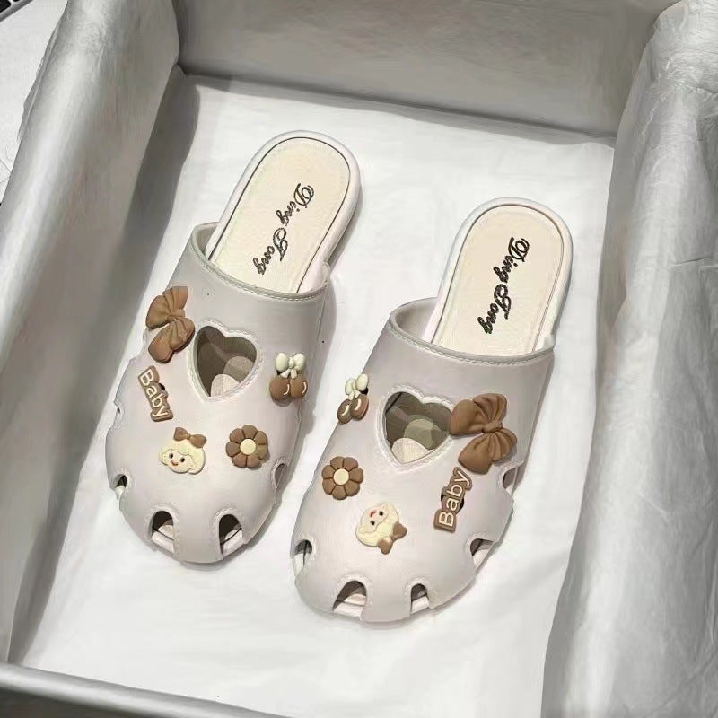 Womens Summer Slippers Fashion Soft Sole Warehouse Random Flip Flops  - Image 4