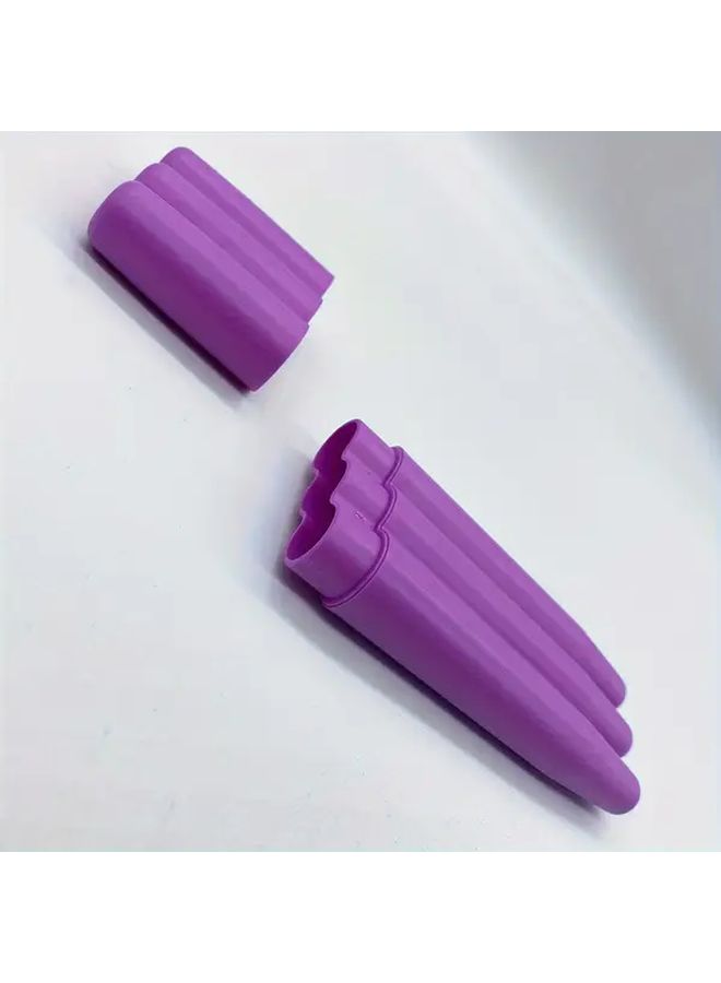 Yellow King Size Rolling Paper Storage Tube Waterproof Moisture Odor Proof Container - Image 4