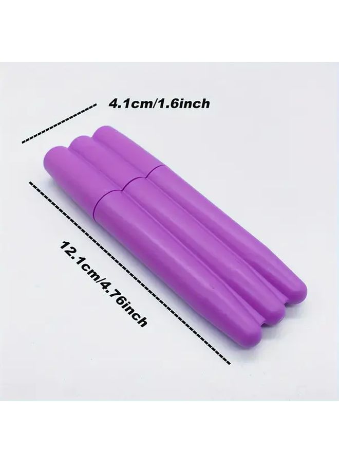 Yellow King Size Rolling Paper Storage Tube Waterproof Moisture Odor Proof Container - Image 3