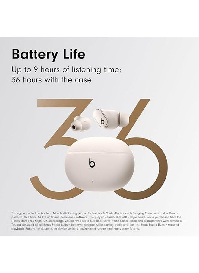 General - Studio Buds + | Wireless headphones with noise cancellation, improved compatibility with Apple and Android, built-in microphone, sweat-resistant Bluetooth headphones, spatial audio - Image 1
