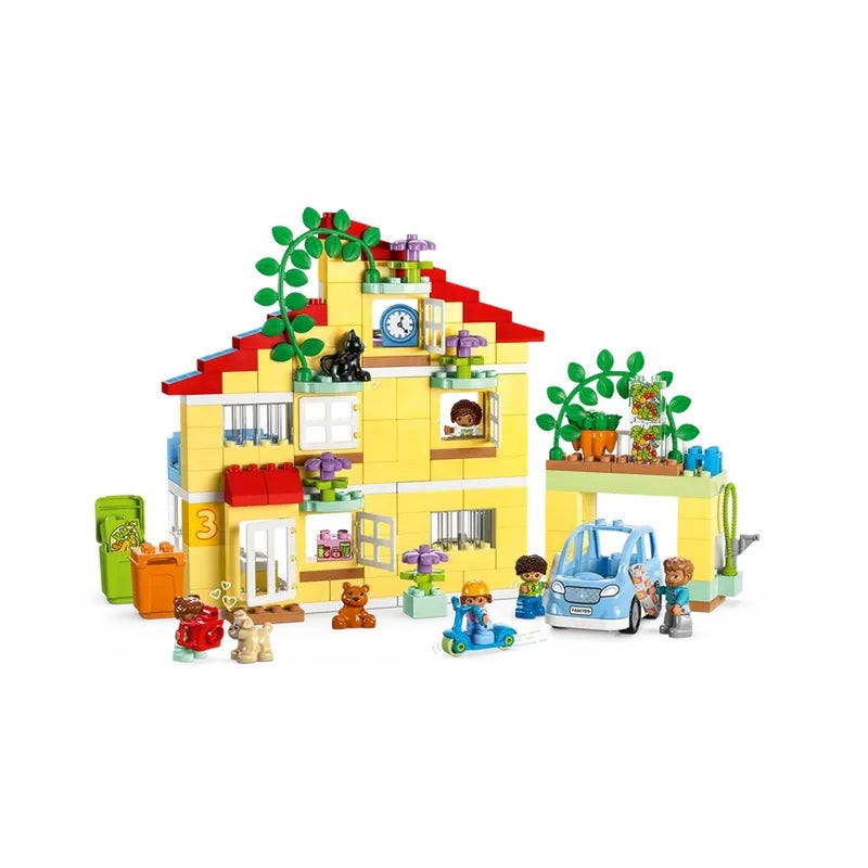 LEGO - Duplo 3 in 1 Family House 218 Pieces - 10994 - Image 4