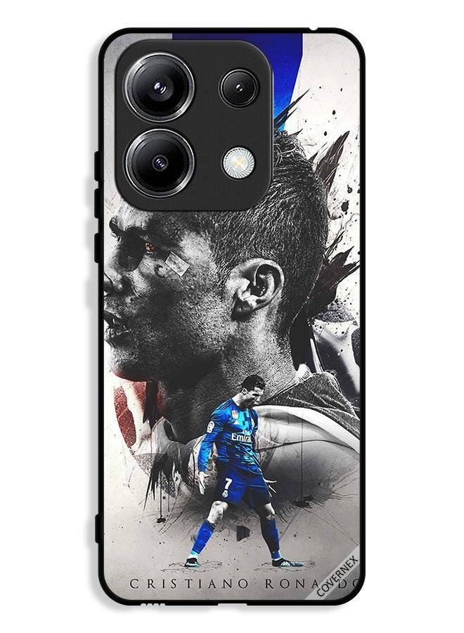 Covernex غطاء حماية Xiaomi Poco M6 Pro 4G مع خلفية كريستيانو رونالدو - Image 1