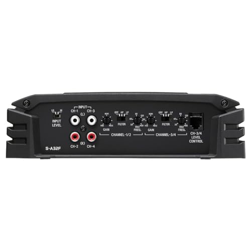 Alpine S-A32F, S Series Class D 4 Channel Digital Amplifier, 320 Watts - Image 3