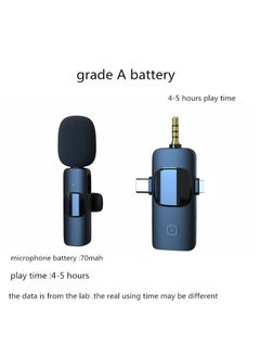 Anmi New Wireless Lavalier Microphone compatible with iPhone, Laptop, Android Phone, Camera – 3 in1 Wireless Receiver+ Mic for Podcast, Video Recording (3in1+1mic)  - Image 4