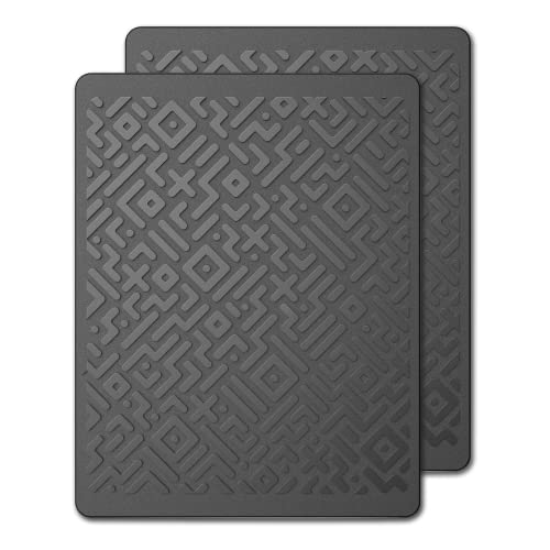 Brlvget Car Dashboard Non Slip Mat, Brlvget Anti Slip Gel Pad, Multifunctional Fixate Anti Slide Sticky Dash Pad for Radar Detector, Cell Phone, Keys, Glass, Mirrors, GPS, Coins 7.1 x 5.5 inch (2 Pack) - Image 1