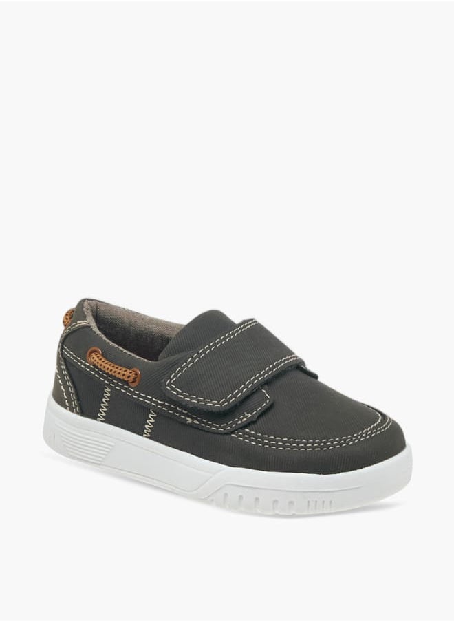 LBL by Shoexpress Boys Textured Shoes With Hook & Loop Closure  - Image 1