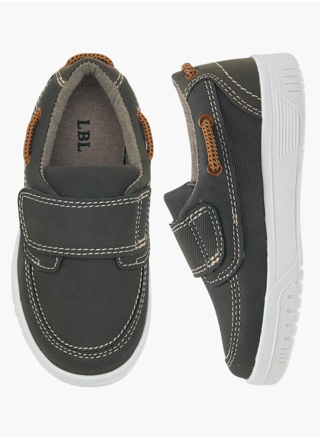 LBL by Shoexpress Boys Textured Shoes With Hook & Loop Closure  - Image 2