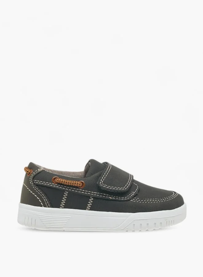 LBL by Shoexpress Boys Textured Shoes With Hook & Loop Closure