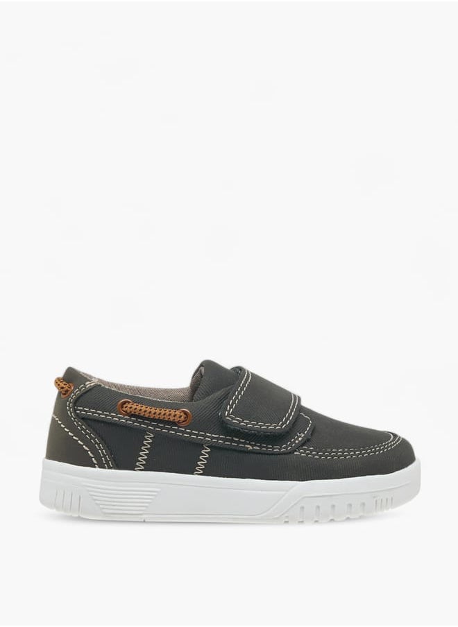 LBL by Shoexpress Boys Textured Shoes With Hook & Loop Closure  - Image 3