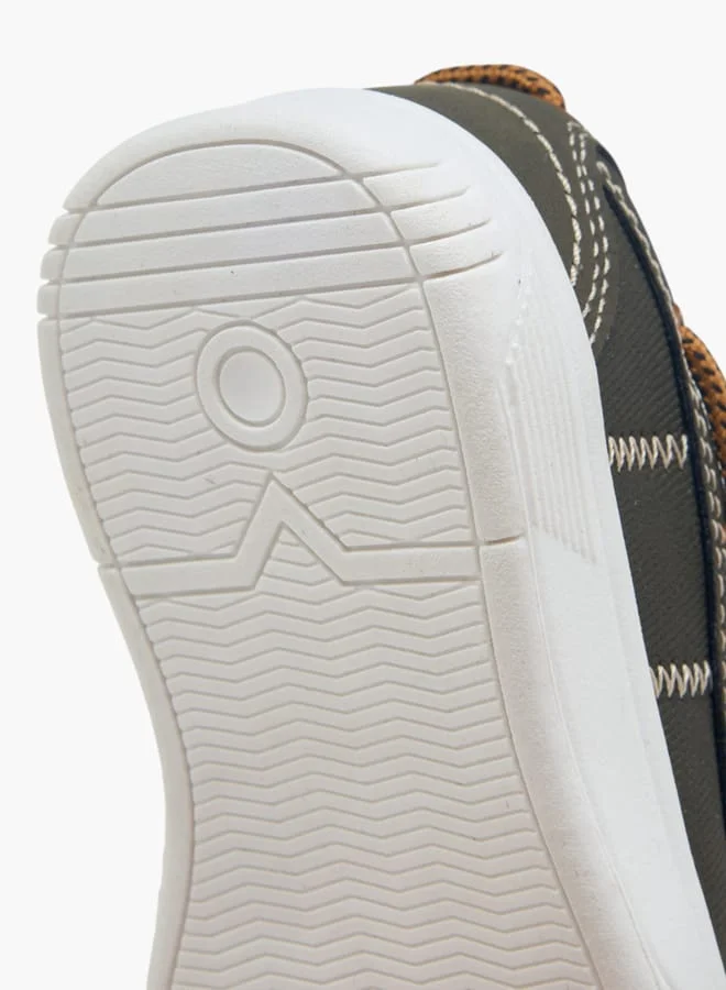 LBL by Shoexpress Boys Textured Shoes With Hook & Loop Closure