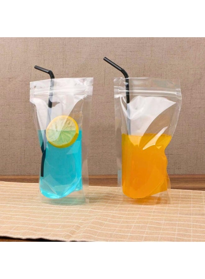DCGPAC, Transparent, Zip Lock, Stand up, Pouches Resealable, Smell-Proof Pouches, Perfect for Food & Product Packaging 10Pcs/Pack (6in x 9in) (250-400g) - Image 2