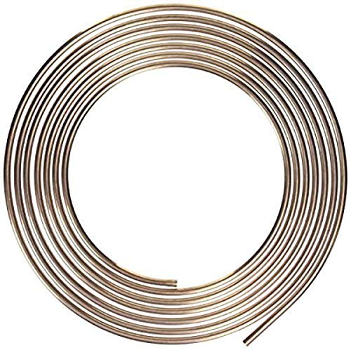 AGS Nickel/Copper Brake/Fuel/Transmission Line Tubing Coil, 3/8" x 25' - Image 1