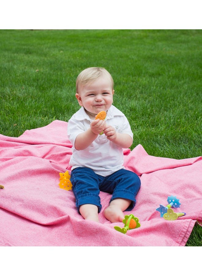 Innobaby Original Teethin' Smart Ez Grip Star Teether And Sensory Toy For Babies And Toddlers. Bpa Free Teether  - Image 4