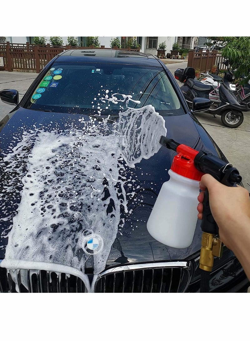 Y&D Car Wash Foam Gun,Foam Cannon for Garden Hose,Adjustment Ratio Dial watering can,Car Soap Spray Foamer,The Ultimate Foamer  - Image 3