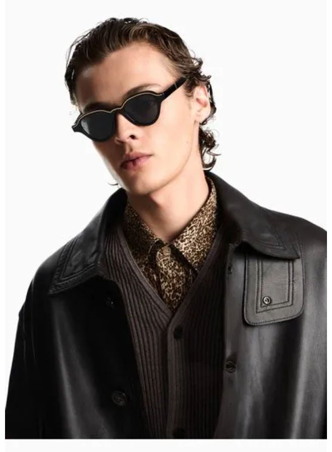 EMPORIO ARMANI Unisex Full Rim Phantos Sunglasses EA4264U 47 5017 87 - Image 2