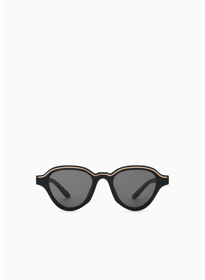 EMPORIO ARMANI Unisex Full Rim Phantos Sunglasses EA4264U 47 5017 87 - Image 1