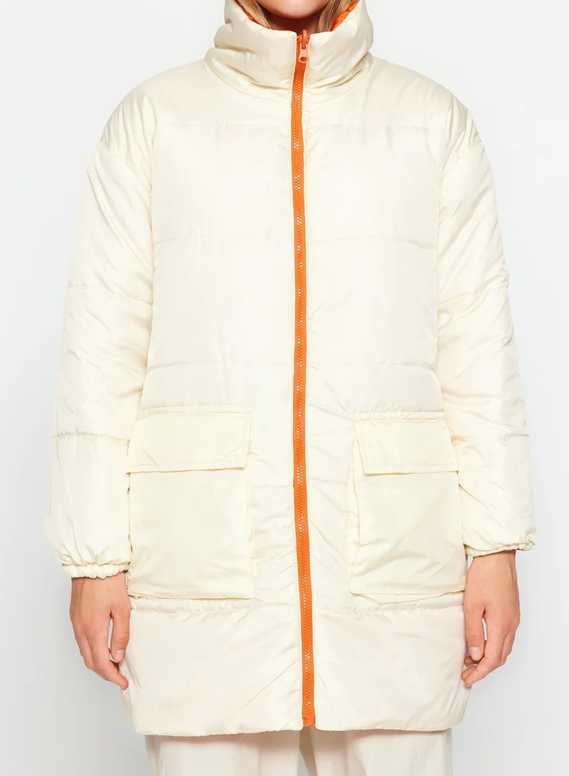 trendyol Oversized Double Sided Coat