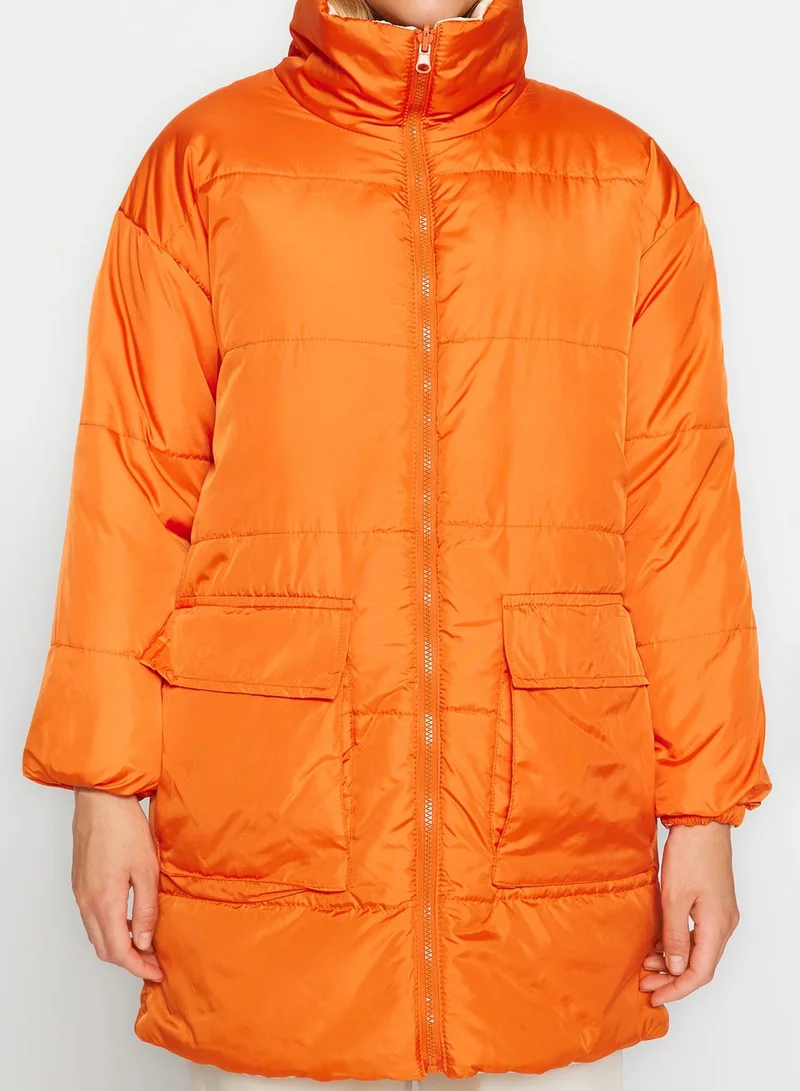 trendyol Oversized Double Sided Coat