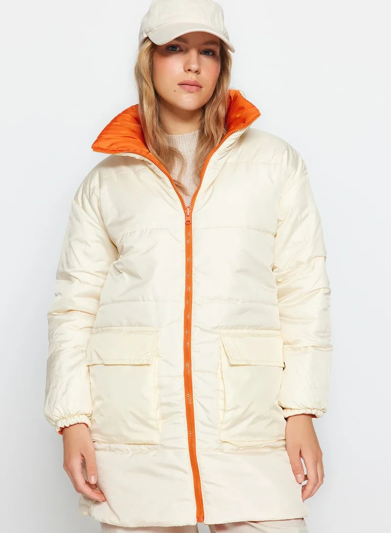 trendyol Oversized Double Sided Coat