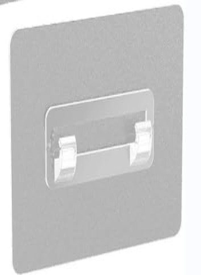 Moforoco 1Pack Soap Holder Adhesives Replacement, Waterproof Heavy-Duty Wall Transparent Adhesive Pad No-Trace Wall Stick Adhesives Hook Strip