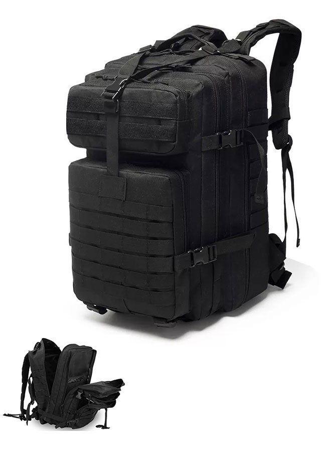 WINEENEE 45L Outdoor Adventure Backpack - Large Durable Hiking Pack with Modular Gear Panels | 3-Day Multi-Purpose Travel Bag for Camping, Trekking & Family Trips (Men & Women)  - Image 1