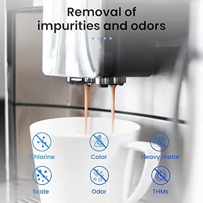 MAKINGTEC 2 Pack Water Filter For Breville Espresso Machine Water Filter For Breville Barista Touch Express Oracle Bes990 Bes980 Bes878 Bes880 Not For BambinoPrecision Brewer Compare To Bes008Wht0Nuc1 - Image 5