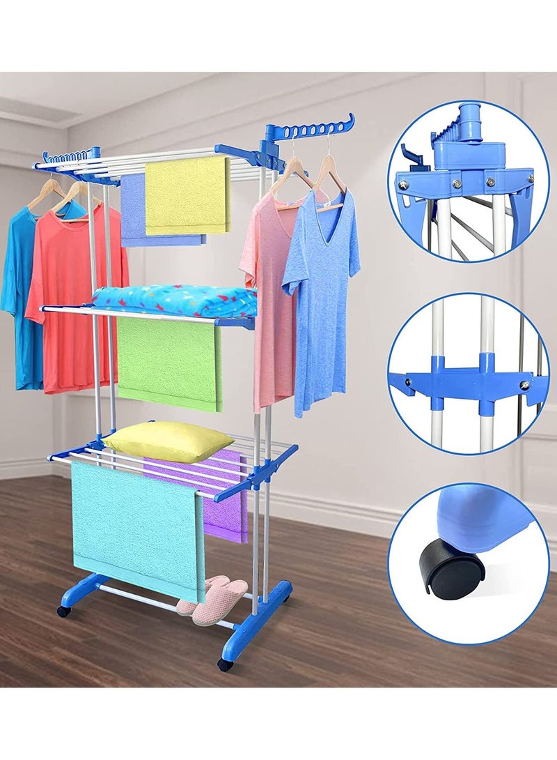 3 Layer Stainless Steel Laundry Dryer - Image 2