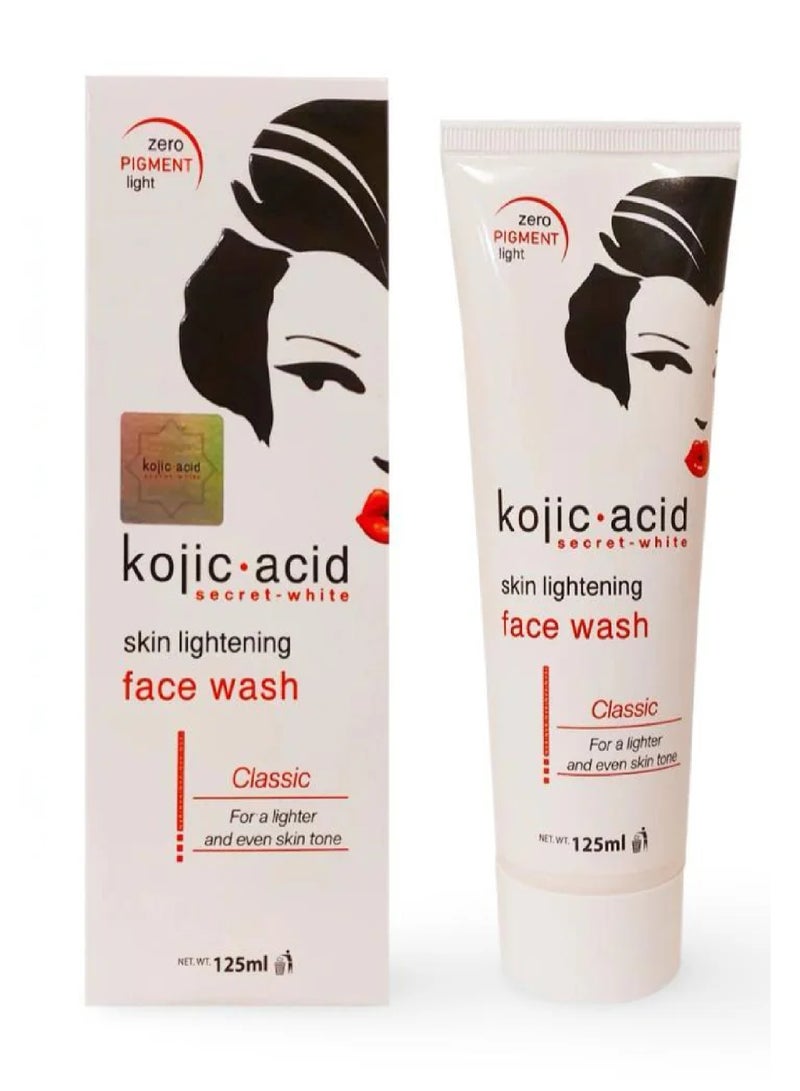 KOJIC ACID SKN LIGHTENING FACE WASH 125ML