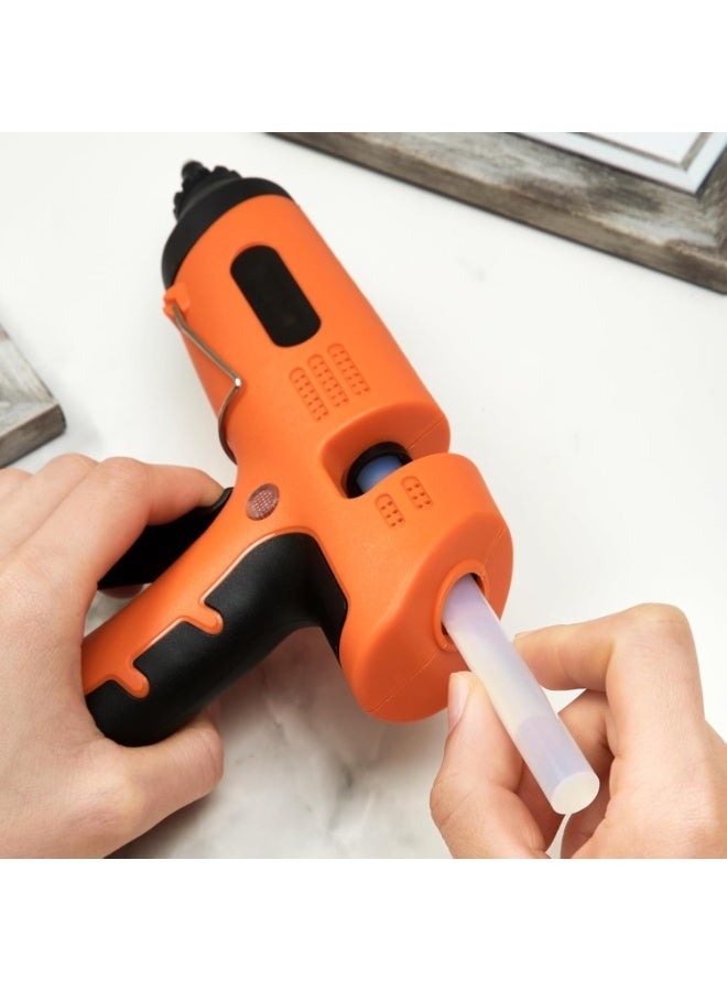 MJZ 30PCS Hot Glue Sticks 7 x 190mm Clear Hot Melt Glue Sticks –Instant Melting Quick-Drying Clear Adhesive Hot Melt Glue sticks, Non-toxic Low Stringing, High-Strength Adhesive for Crafts, DIY, Wood, Fabric – Eco-Friendly, Smooth Surface, Universal - Image 4