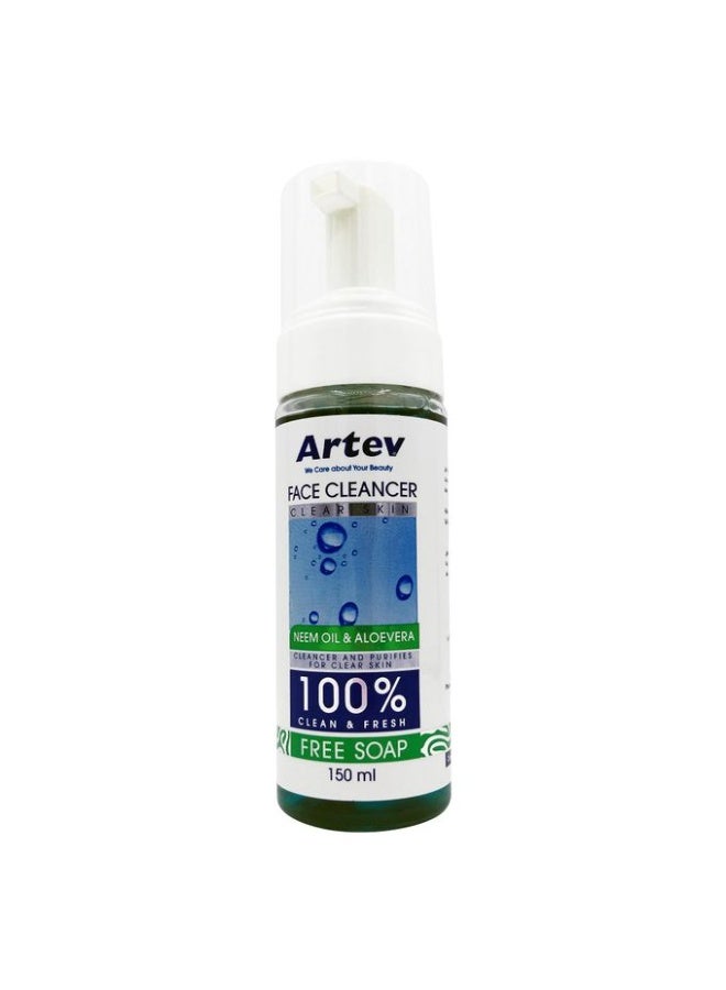 ARTEV Face Cleancer With Aloe Vera - 150ML - Image 1