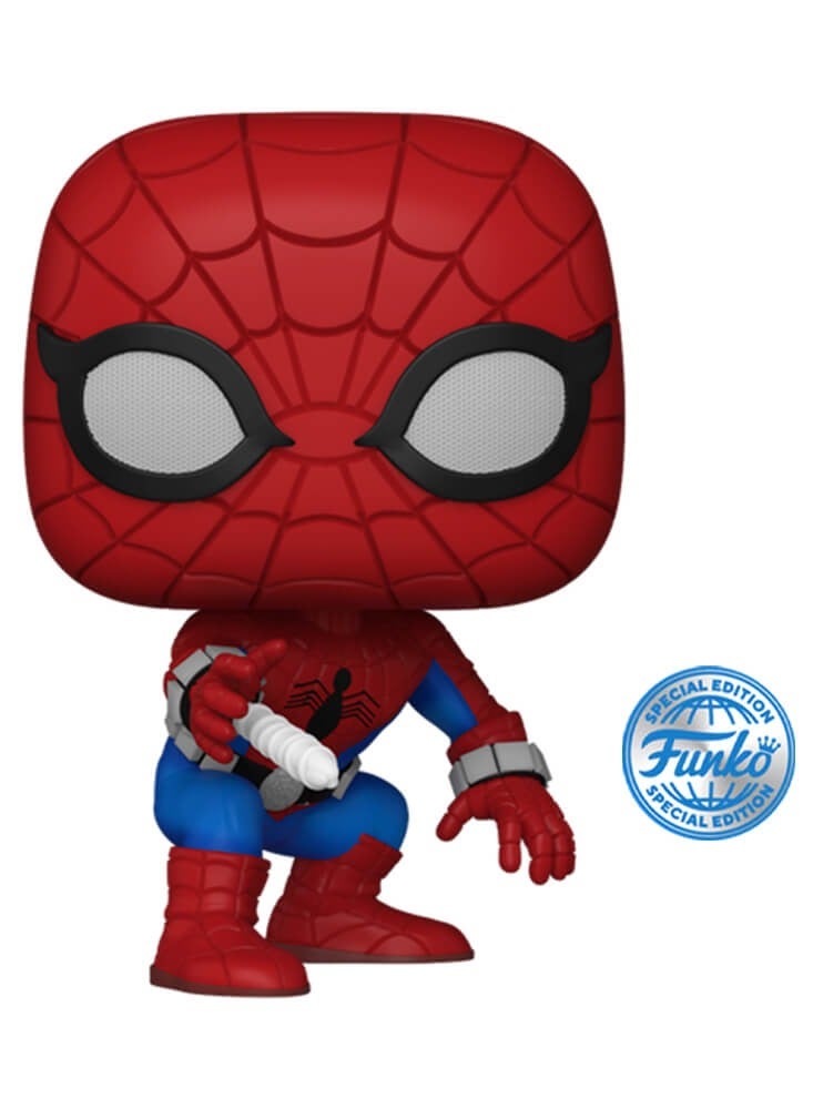 Funko Pop! Spider-Man Avec Sandwich The Dog - Figurine En Vinyle #1449, édition Limitée Exclusive Entertainment Earth, Env. 11.4 Cm - 9