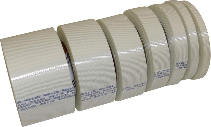 Shurtape GS 490 Economy Grade Fiberglass Reinforced Strapping Tape - Clear, .7 in. x 60 yd - Image 4