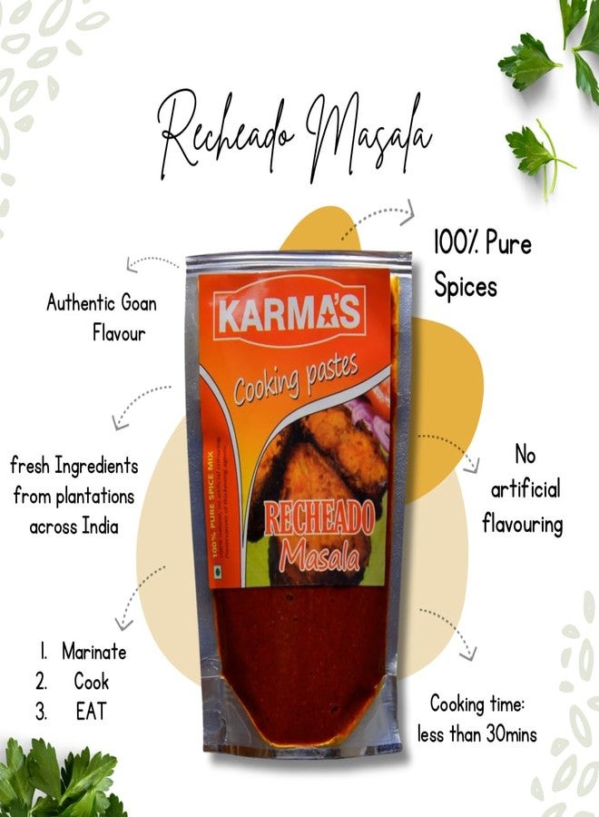 karma Recheado Masala Paste (Pack of 2) - Image 3