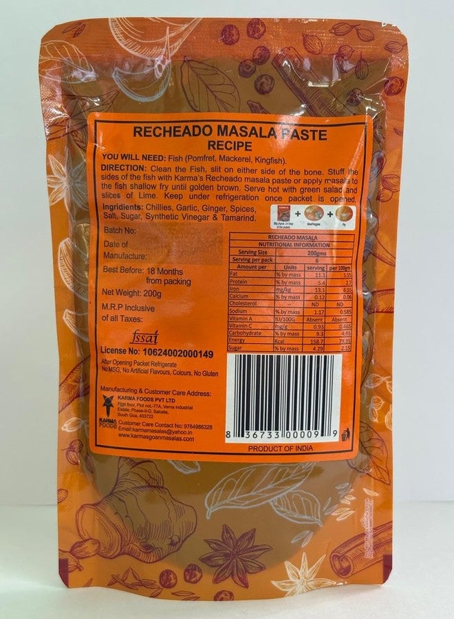 karma Recheado Masala Paste (Pack of 2) - Image 2