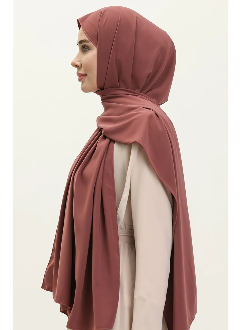 Sefa Merve Aymina Silk Cotton Shawl 8612-05 Dusty Rose