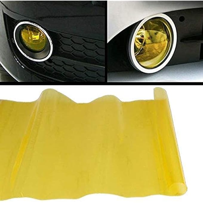 rayihni Headlights Tail Lights Fog Lights Tint Vinyl Film Sidemarkers Tint Vinyl Film Self Adhesive Shiny Accessories Parts - Image 4