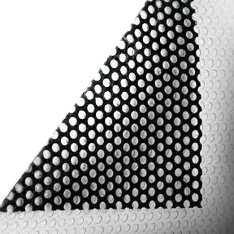 LIVECOOL One Way Vision Print Media Vinyl Window Film Perforated Mesh Film Self Adhesive Perforated Mesh Film Self Adhesive White Film (24 X 45*Inch, White Media Film) - Image 5