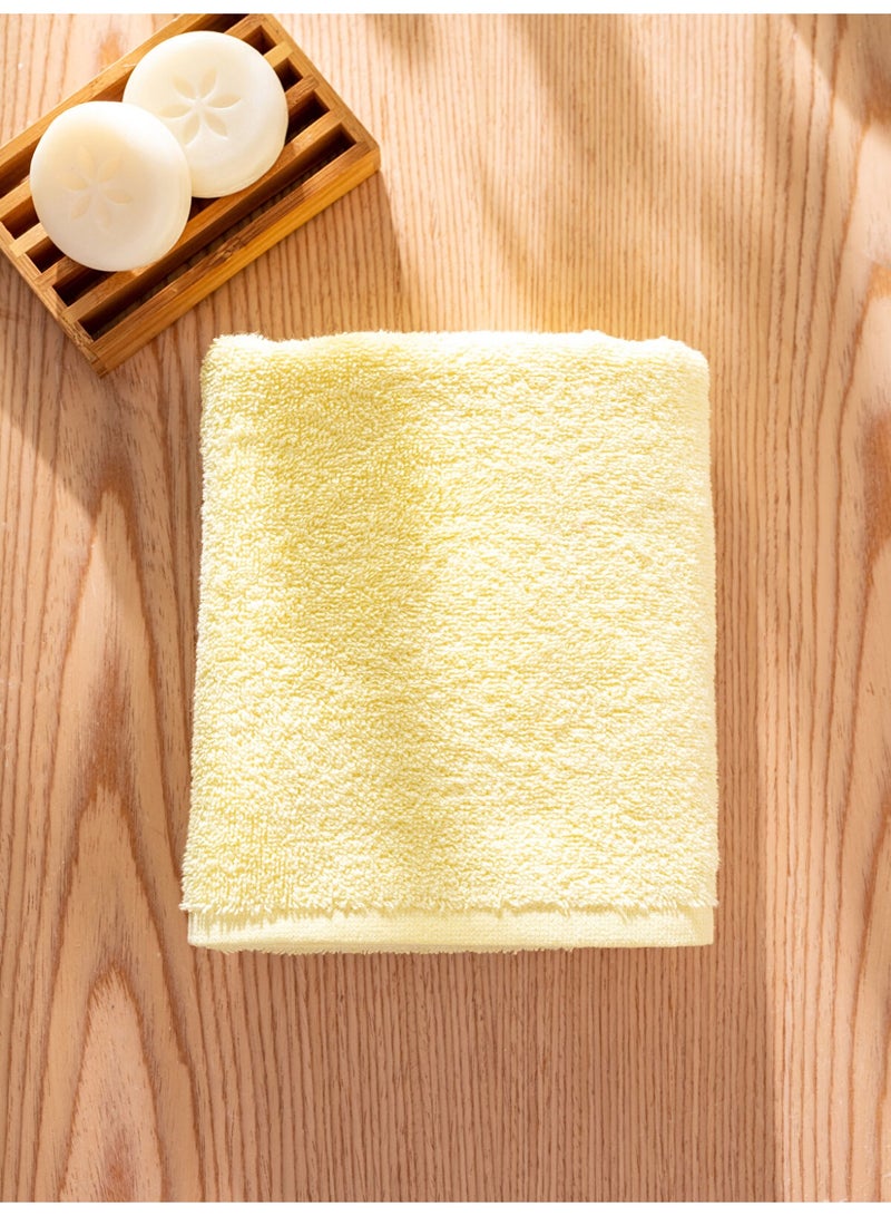 TM HOME TM Home Luxury Yellow Hotel Towel – 100% Egyptian Cotton, Large Size  - Image 3