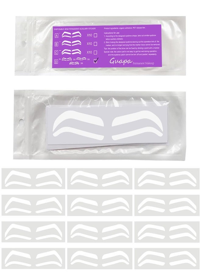 Guapa Versatile Eyebrow Stencil Kit – Multiple Shape Options for Flawless, Customizable Brow Shaping - Image 1